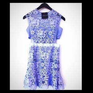 NWT Goodnight Macaroon lilac lace dress