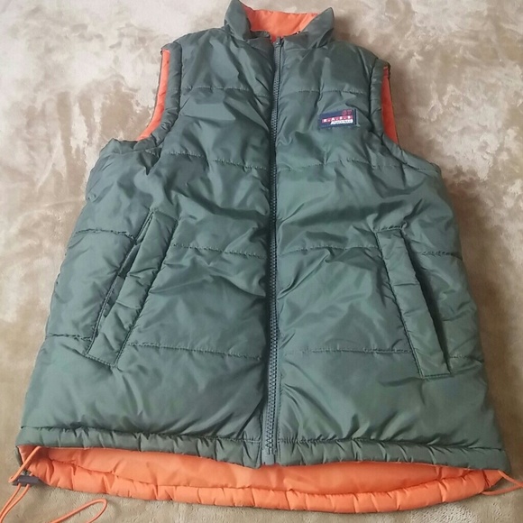 Nass boys reversible puffer vest size 6x