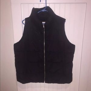 Winter vest black