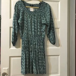 H&M Stylish blue-green dress. Size 4
