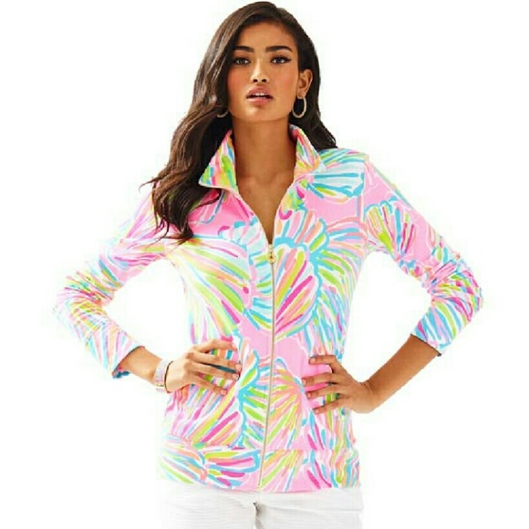 lilly pulitzer full zip jacket