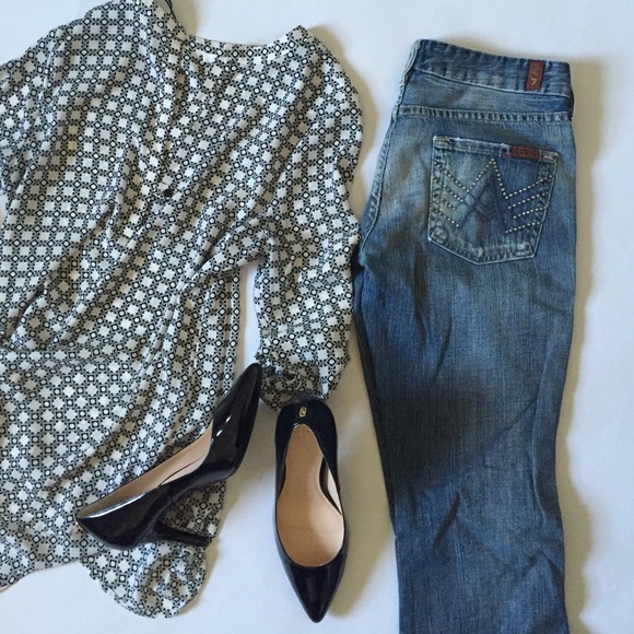 7 For All Mankind Jeans - 7 For All Mankind A pocket studded jeans 26x32 7 For All Mankind Jeans - 7 For All Mankind A pocket studded jeans 26x32