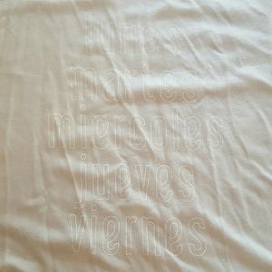 Lunes, lartes, miercoles, etc. Shirt