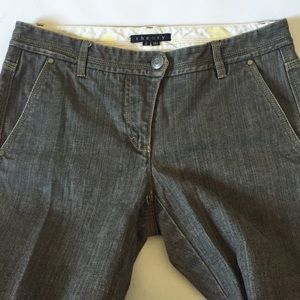 Theory Jeans - Theory dark charcoal denim jeans sz 6 Theory Jeans - Theory dark charcoal denim jeans sz 6