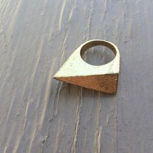 BCBGMAXAZRIA Gold Ring size 7.5