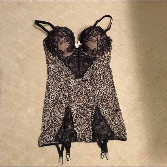Victoria's Secret leopard lingerie