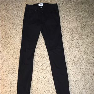 Paige black jeans 28
