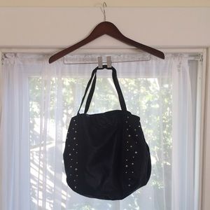 Studded Black Purse