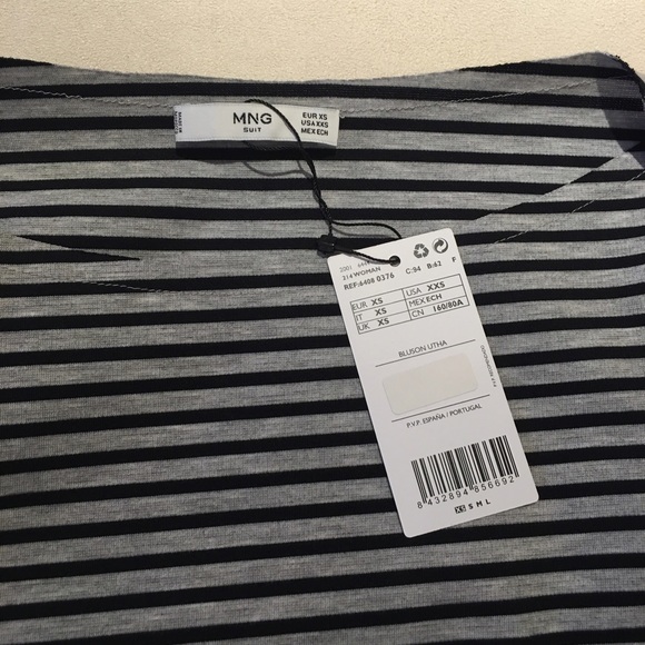 Mango striped top - Picture 2 of 3