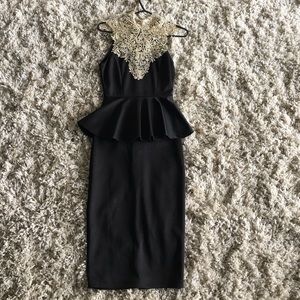 Peplum dress