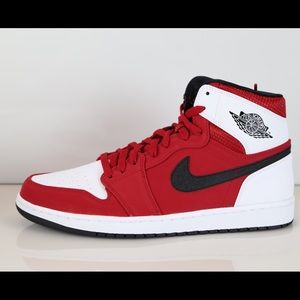 Red and white air Jordan 1 size 4 1/2