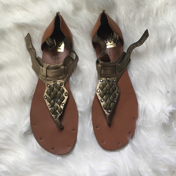 Dolce vita embellished back strap sandals