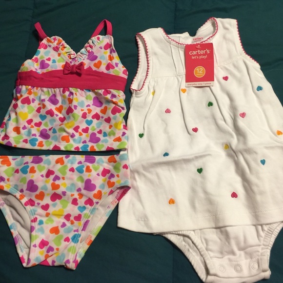 Tankini and romper