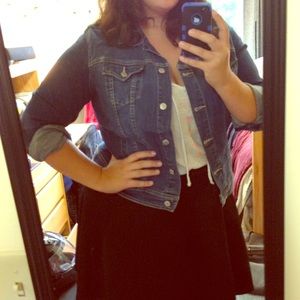 Medium wash Old Navy denim jacket