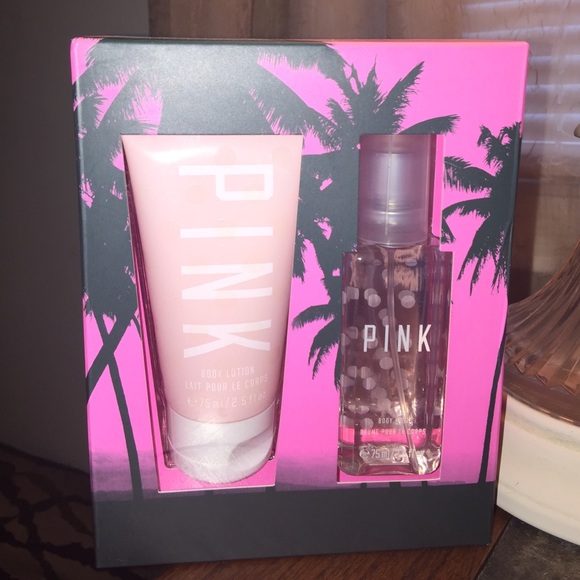 Brand new VS pink body spray/lotion