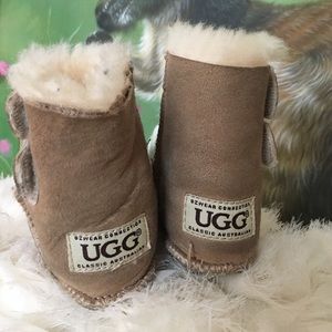 Ugg Baby Boot Sand Size Small 0-3 Months