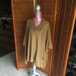 V neck Poncho