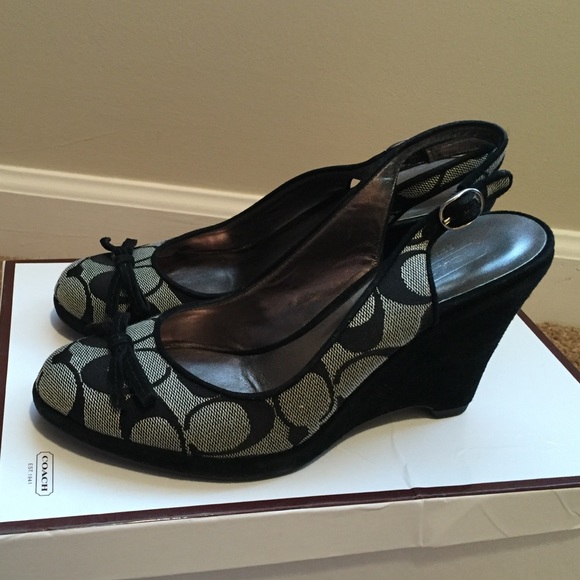 Coach wedges