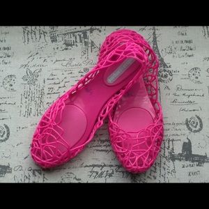 Pink Melissa + Campana Jelly Shoes