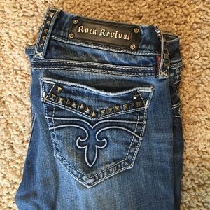 Rock Revival Jeans, Cecilia, Straight, Inseam 31