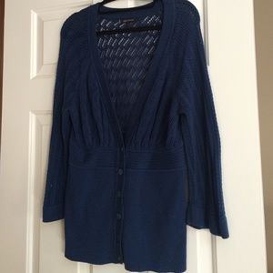Anne Klein royal blue Cardigan