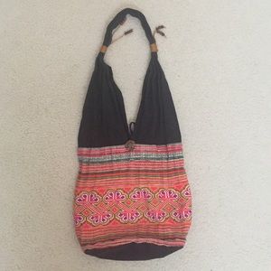 Handmade woven bag (boho chic)