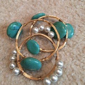 Set of 3 handmade bangles