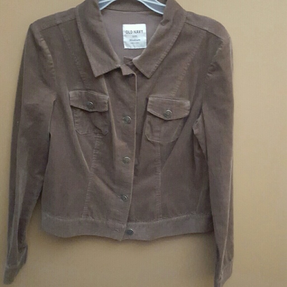 Brown corduroy jacket