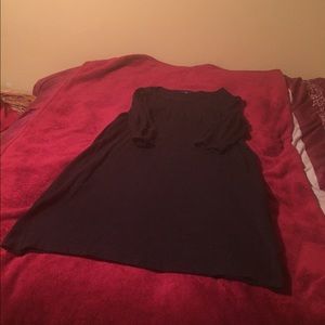 Black casual dress