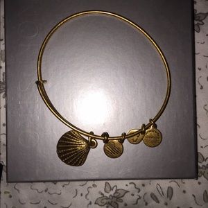 Alex and Ani- shell charm bracelet