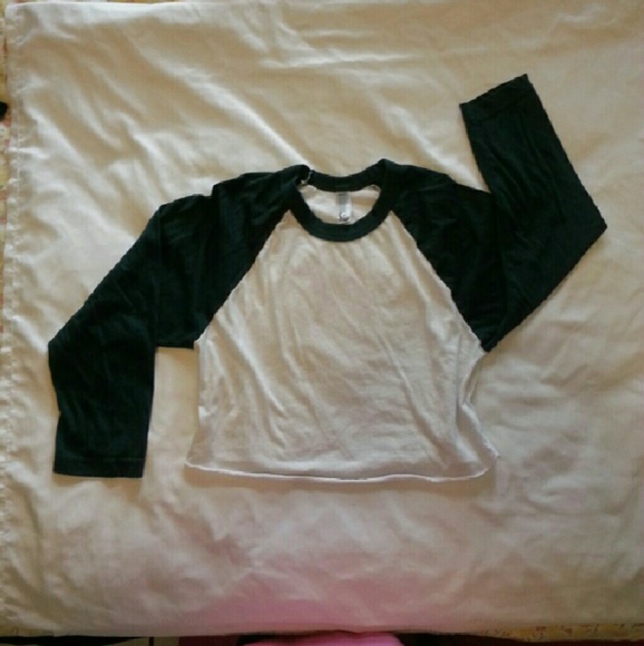 Baseball crop top