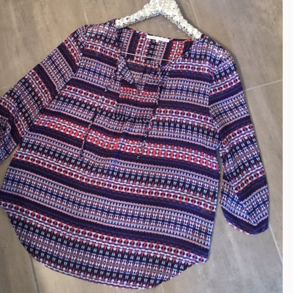 Violet & Claire Tops - Patterned blouse