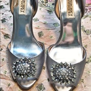 Badgley Mischka LACIE D'orsay open toe Authentic