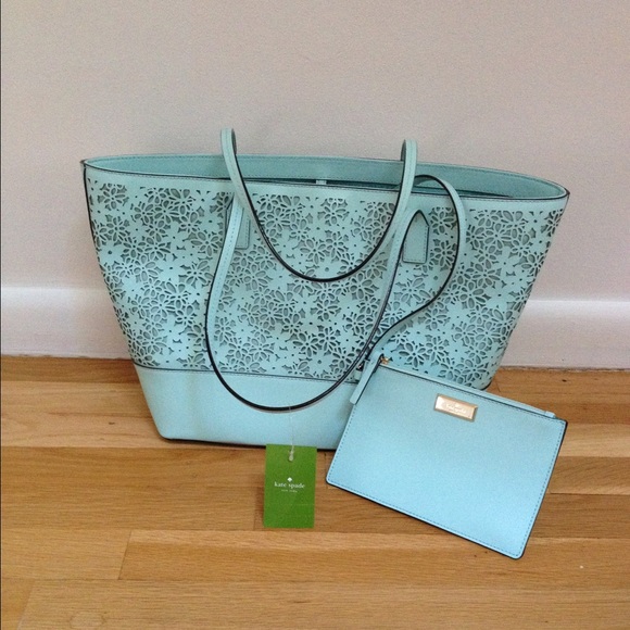 Blue Kate Spade Tote
