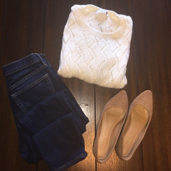 J Crew pointed toe flats