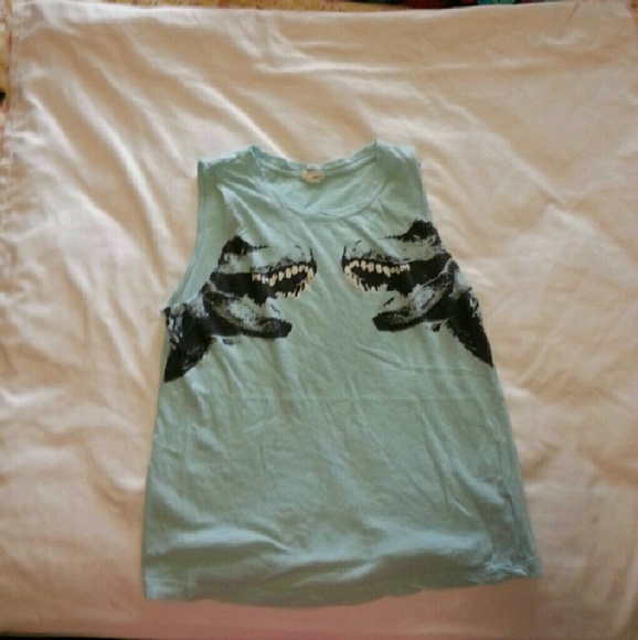 Dinosaur sleeveless tee