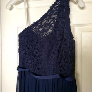 David's Bridal Navy Dress, Never Worn, Size 8