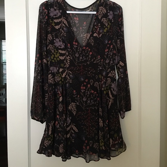 Urban Outfitters Kimchi Blue V Neck Dress