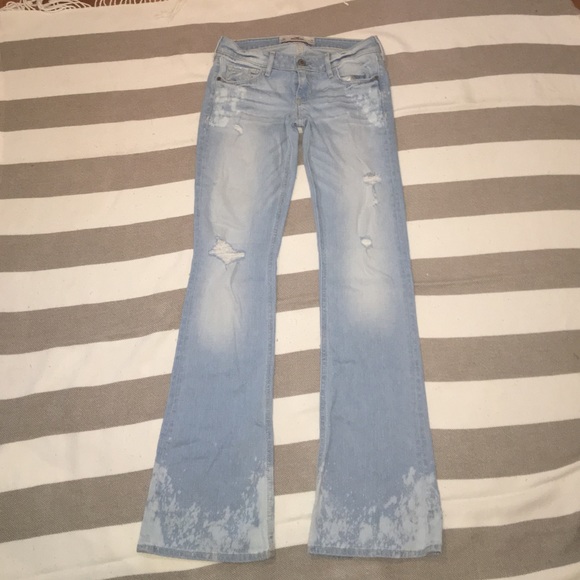 Distressed Hollister Jeans