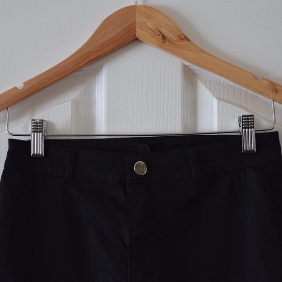 NWOT Black High Waisted Shorts - Picture 2 of 2
