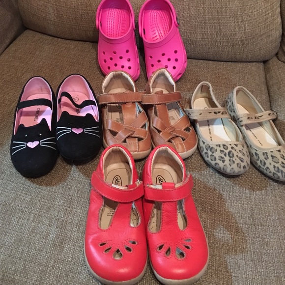 Toddler girl bundle shoes