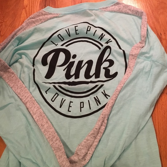 PINK Victoria's Secret Tops - NWOT XS LONG SLEEVE PINK