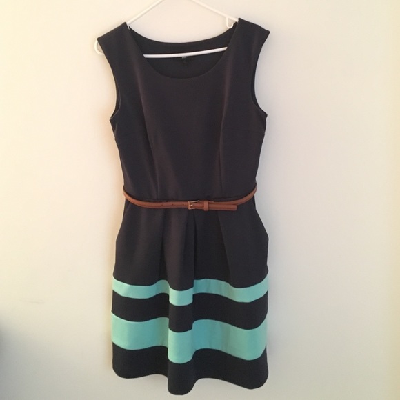 Iz Byer California Color Block Dress Size M