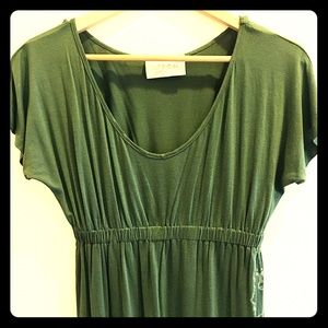 Hinano Army Green Dress