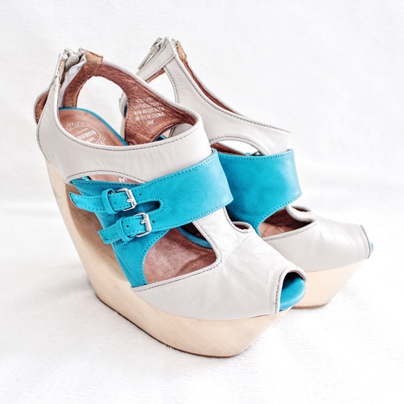 Jeffrey Campbell Shoes - Jeffrey Campbell Rock Me Cutout Platform Heels