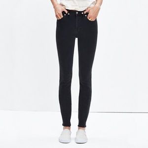 Madewell High riser skinny jeans lunar wash