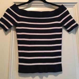 Knit Club Monaco cropped top