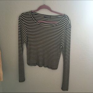Brandy striped top