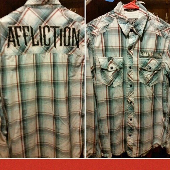 Affliction buttonup
