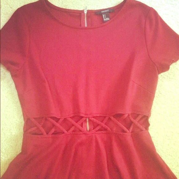 Tops - Crimson colored top